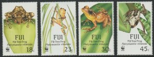 1988 Fiji 586-589 WWF / Reptiles 28,00 €