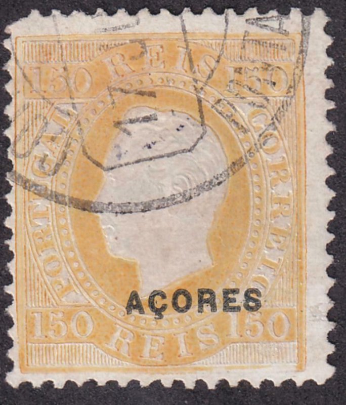 Azores 1882-1885 SC 53b Used 