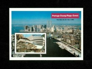 GRENADA 1992 - SC#2113 - Stamp Mega-Event, Guggenheim - Souvenir Sheet - MNH