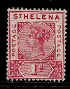 ST. HELENA QV SG47, 1d carmine, LH MINT. Cat £19.