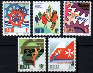 Malta # 953 - 957 MNH VF 