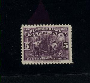 Newfoundland #65 Mint   1897 PD