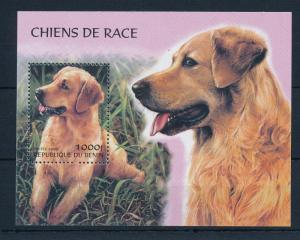 [30832] Benin 2000 Animals Dogs Golden Retriever MNH Sheet