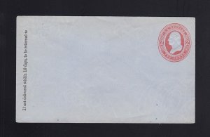 U245, UPSS #747-6 Mint Envelope, UPSS Cat. $500.00