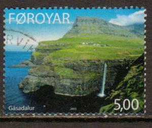 Faroe Islands   #434  used  (2003)  c.v. $1.60