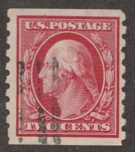 U.S. Scott #393 Washington Stamp - Used Single