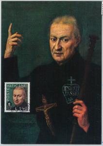 59069  -  VATICANO Vatican - POSTAL HISTORY: MAXIMUM CARD 1975  - RELIGION