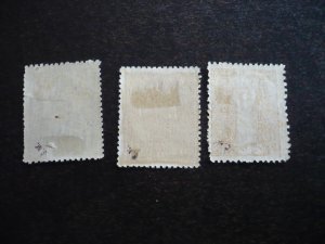 Stamps - Romania - Fiscal Tax - Mint Hinged Part Set of 3 Stamps