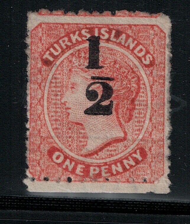 Turks Island 1881 SC 12 Mint SCV $260.00