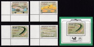 Ciskei / South Africa, Fauna, Fishes MNH / 1989