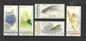 NAMIBIA #1006-10 BIOLOGICAL DISCOVERIES MNH