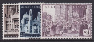 Belgium, Scott B511-B513, MNH