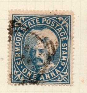 Indian States Sirmoor 1885-88 Early Issue Fine Used 1a. 194692