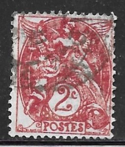 France 110: 2c Liberty, Equality, Fraternity, used, F
