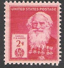 US #890, Morse, Mint-LH