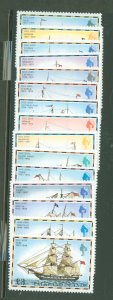 Falkland Islands #260-274  Single (Complete Set)