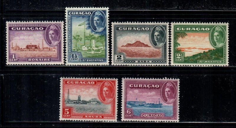 Netherlands Antilles #164-169  MNH  Scott 3.40