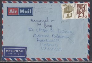 Germany - Airmail Cover to Canada