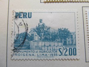 A11P28F79 Peru Peru 1952-53 2s Fine Used Stamp-