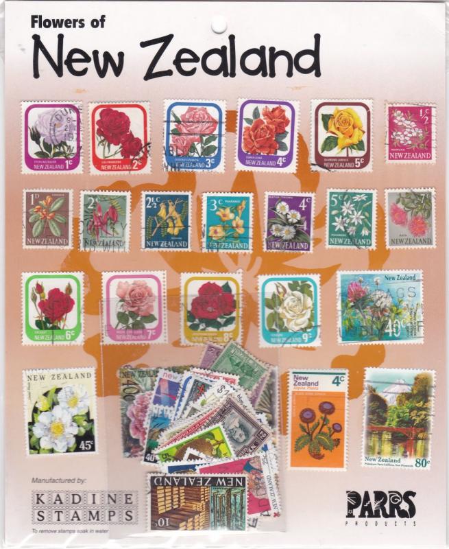 New Zealand Retail Packet - Flowers