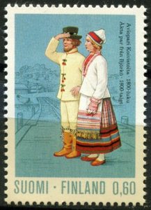 Finland Sc#535 MNH, 60p multi, National Costumes - 1973 (1973)