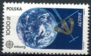 Poland Sc#3038 MNH, 1000z multi, Europa (C.E.P.T.) 1991 - Europe in Space (1991)