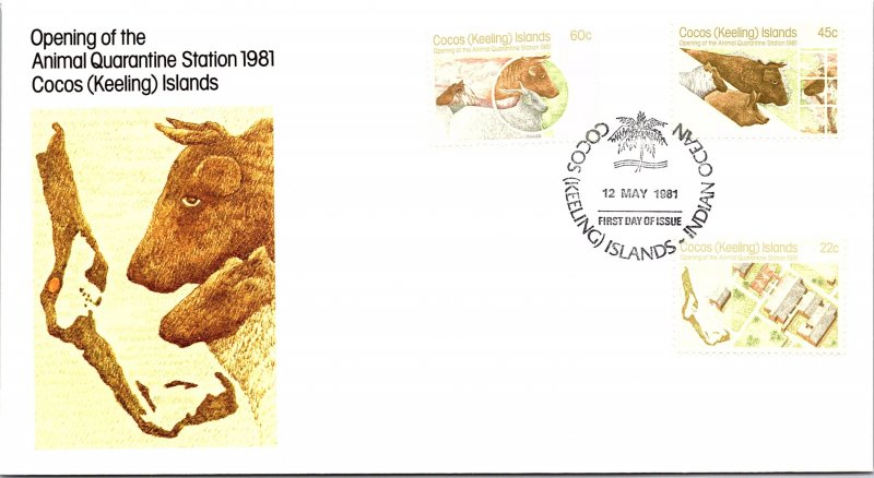 Cocos Islands, Worldwide First Day Cover