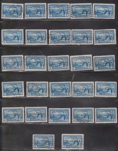 CANADA Bulk Lot Of Scott # C9 Used - 27 Stamps - Some Minor Faults