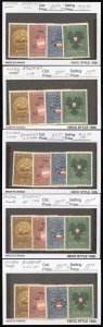 Austria Stamps # B264-7 MLH Lot Of 5 Sets Scott Value $187.00