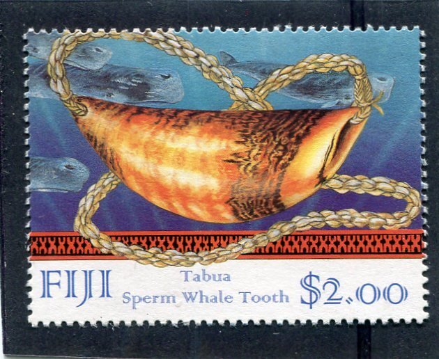 Fiji 1998 MARINE LIFE WHALES TABUA set Perforated Mint (NH)