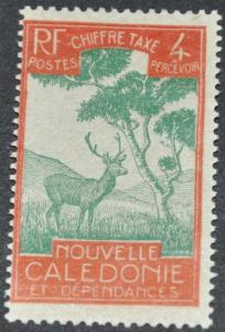 DYNAMITE Stamps: New Caledonia Scott #J20  UNUSED