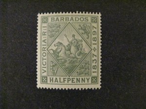 Barbados #79 mint hinged  a22.7 5018