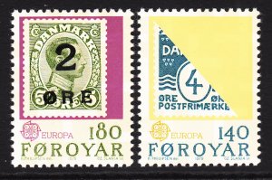 Faroe Islands 43-44 MNH VF