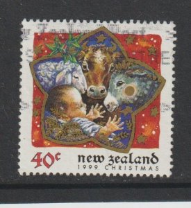 SC1608 1999 New Zealand Christmas used