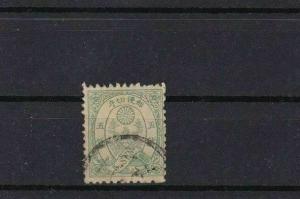 JAPAN 1872 5 SEN  USED  STAMP      REF  6676