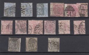 GB QV 1873 Collection (15) SG139/147 Fine Used BP9698