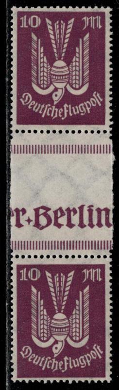 Germany Scott # C16, gutter pair, mint nh, se-tenant, Mi# 264ZS