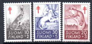 Finland B163-B165 MNH cv $5.50 BIN $2.75