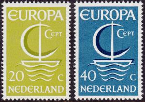 Netherlands - 1966 - Scott #441-42 - MNH - Europa