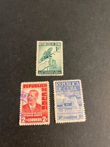 Cuba sc 423-425 u
