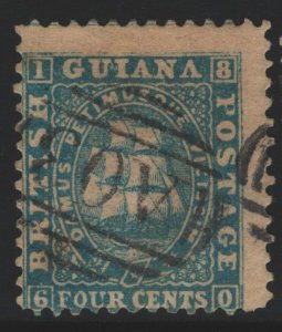 British Guiana Sc#44c Used