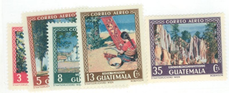 Guatemala #C165-C170  Single (Complete Set)