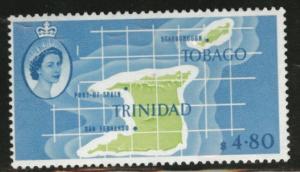 Trinidad & Tobago Scott 102 MH* key stamp to set 1960