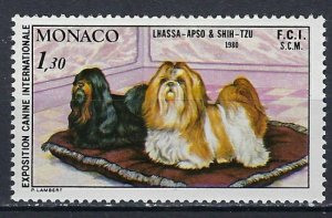 Monaco 1235 MH 1980 Dogs (ak2630)