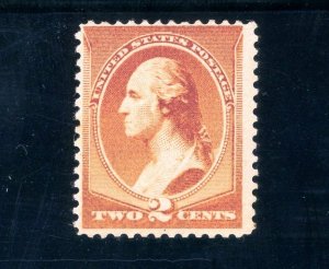 USAstamps Unused FVF US Serie of 1883 Bank Note Washington Scott 210 OG MNH
