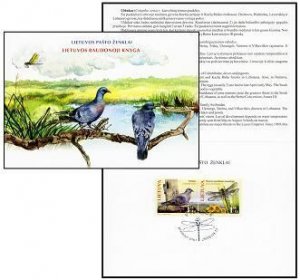 Lithuania 2010 Red Book Birds Insects RARE special official booklet