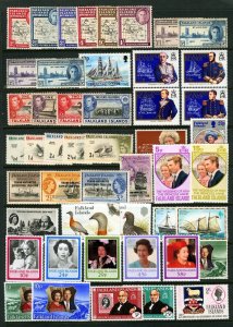 Falkland Islands & Dependencies 1946-1989 King George VI & Queen Elizabeth II