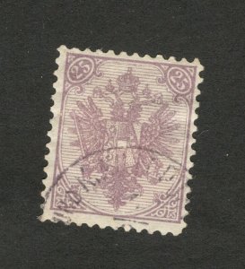 BOSNIA - AUSTRIA - USED STAMP , 25 K   (104)