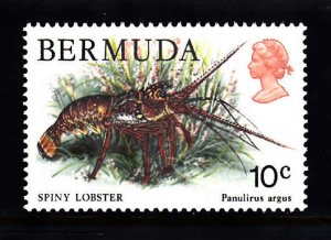 BERMUDA SC# 368 SPINY LOBSTER - MNH