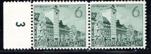 Germany Reich Scott # 495, mint nh, pair